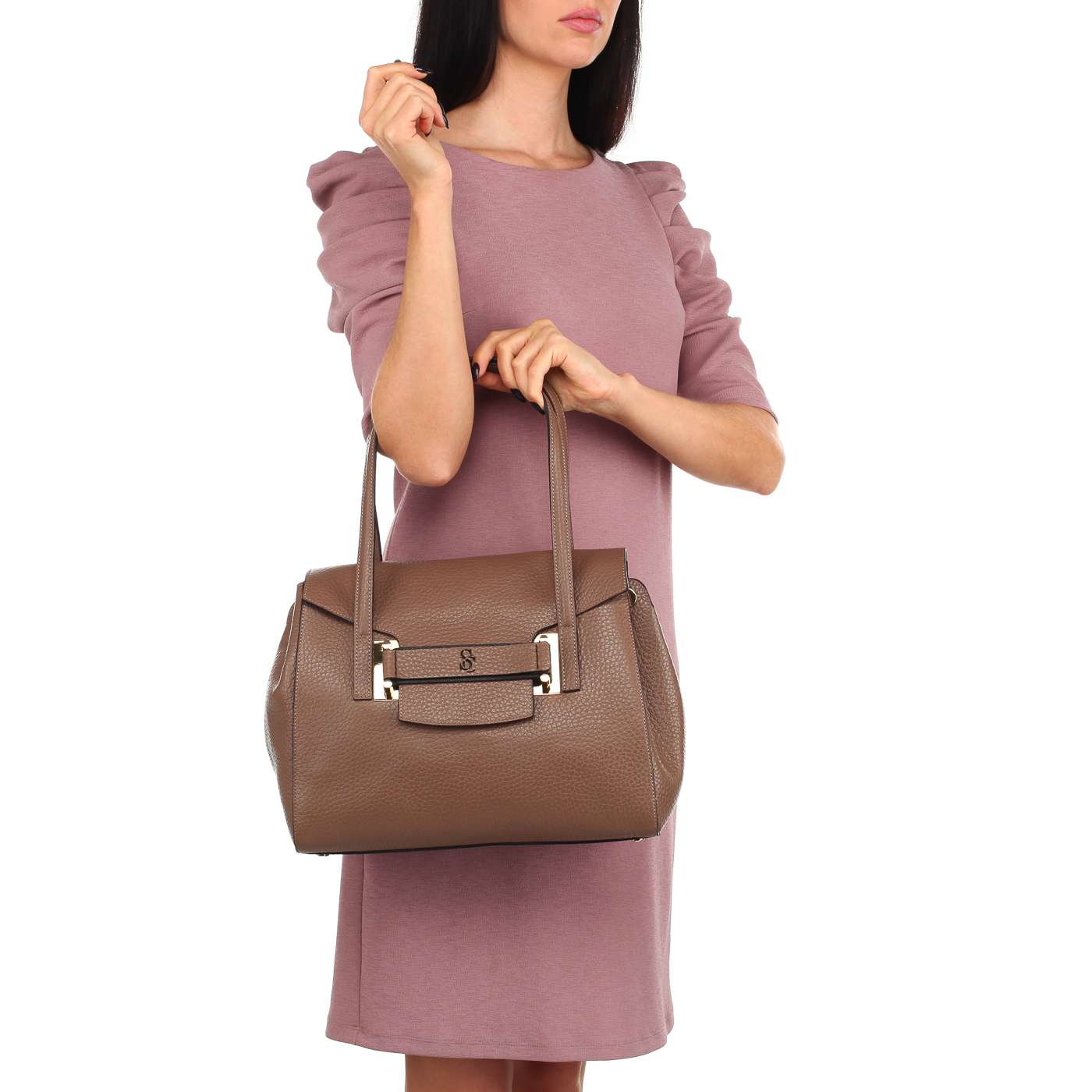 Сумка с длинными ручками Carlo Salvatelli Cervino