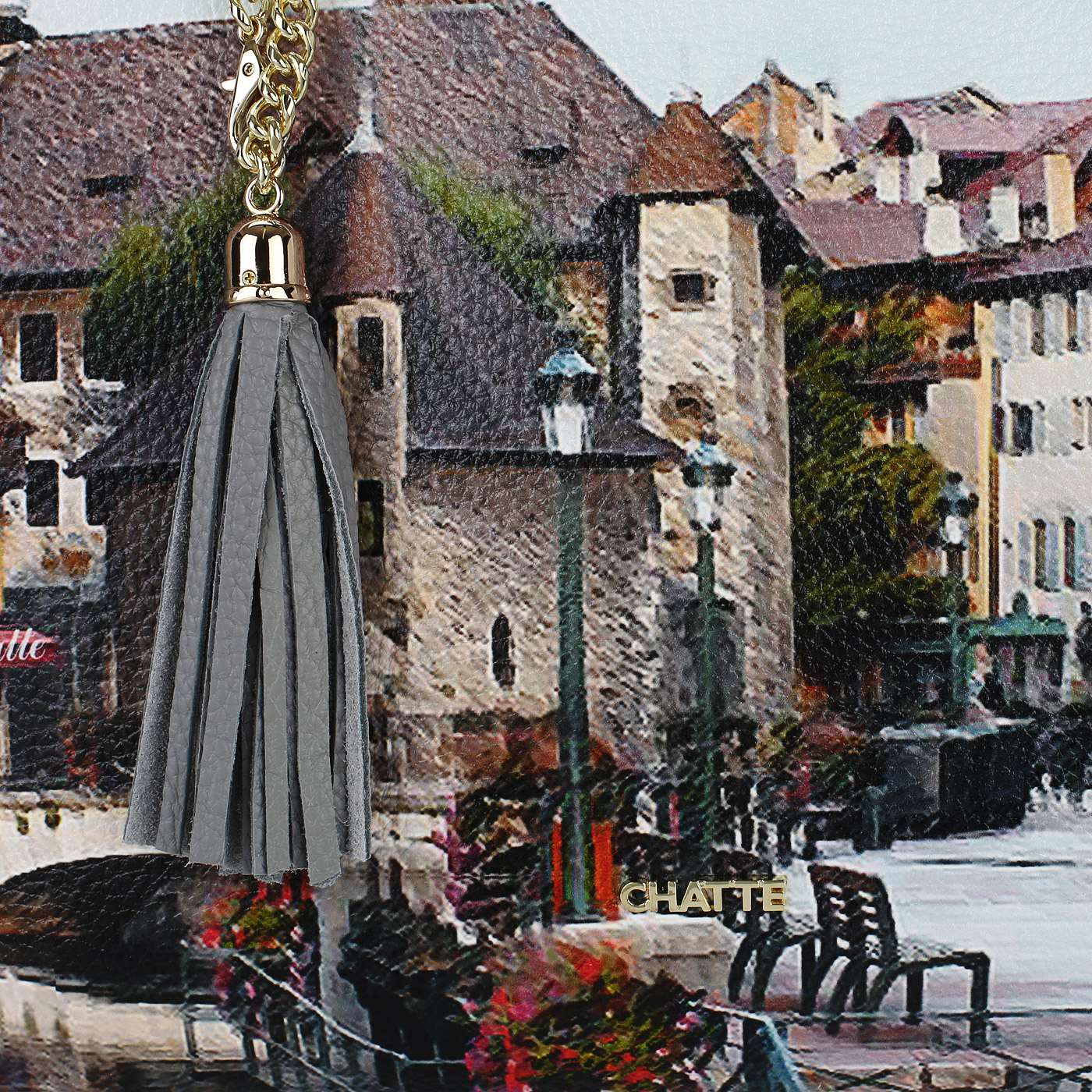 Сумка с принтом Chatte 