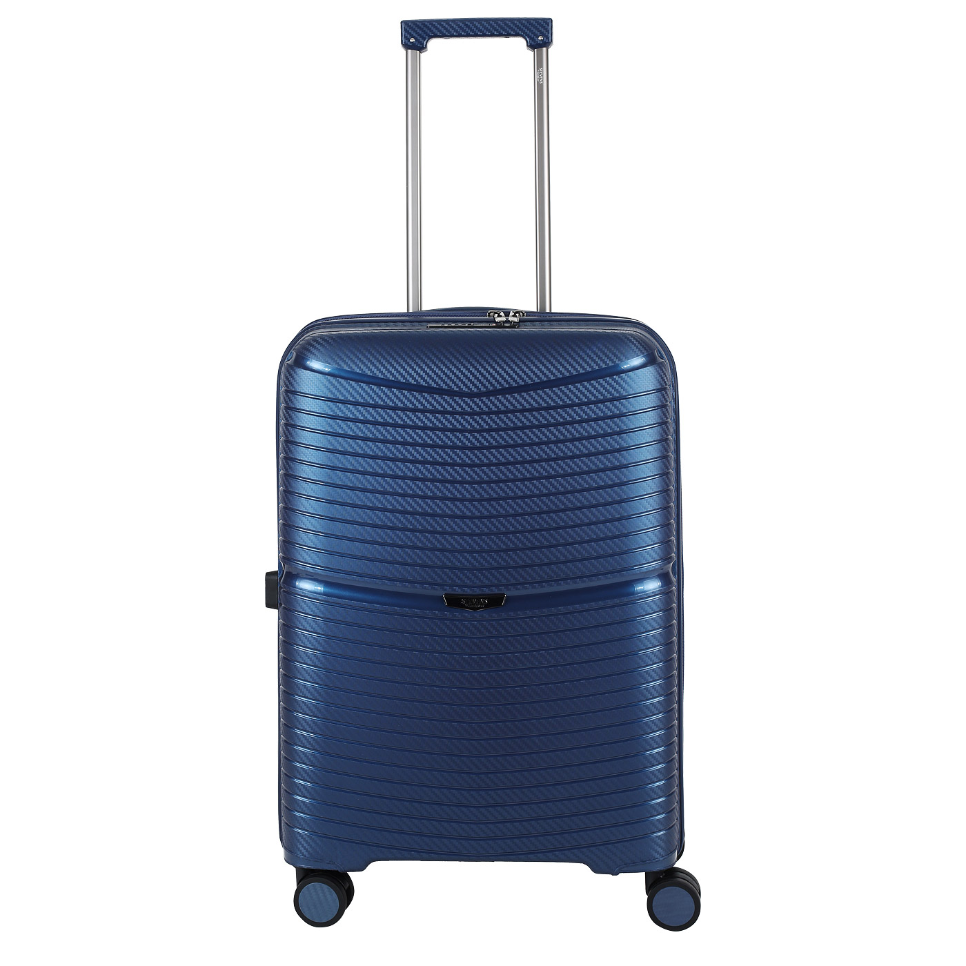 Чемодан средний M из полипропилена с кодовым замком Stevens Morocco