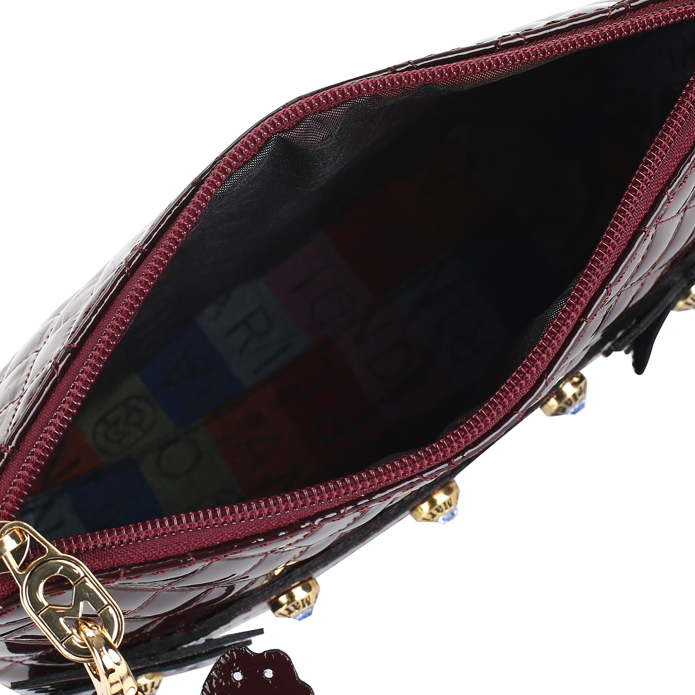 Лакированный клатч Marino Orlandi 