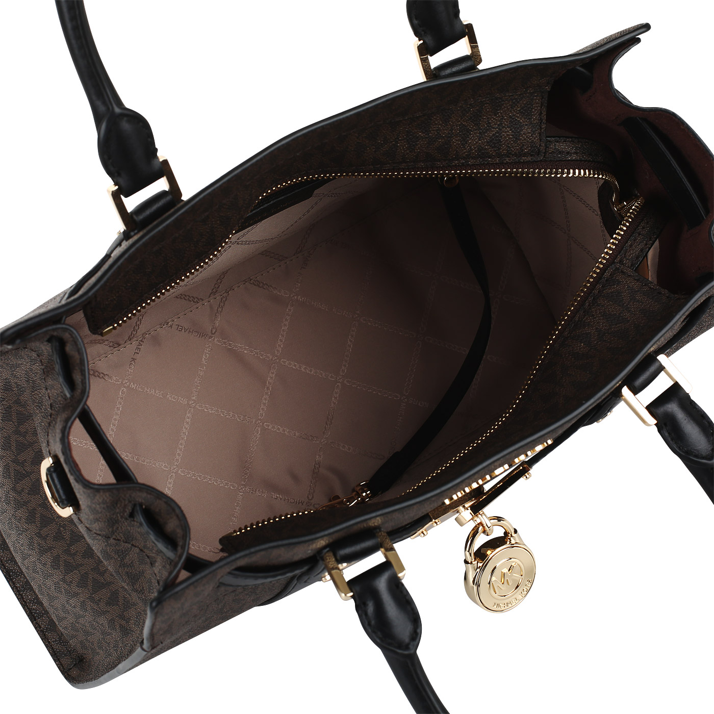 Сумка с логотипом бренда Michael Kors Nouveau Hamilton