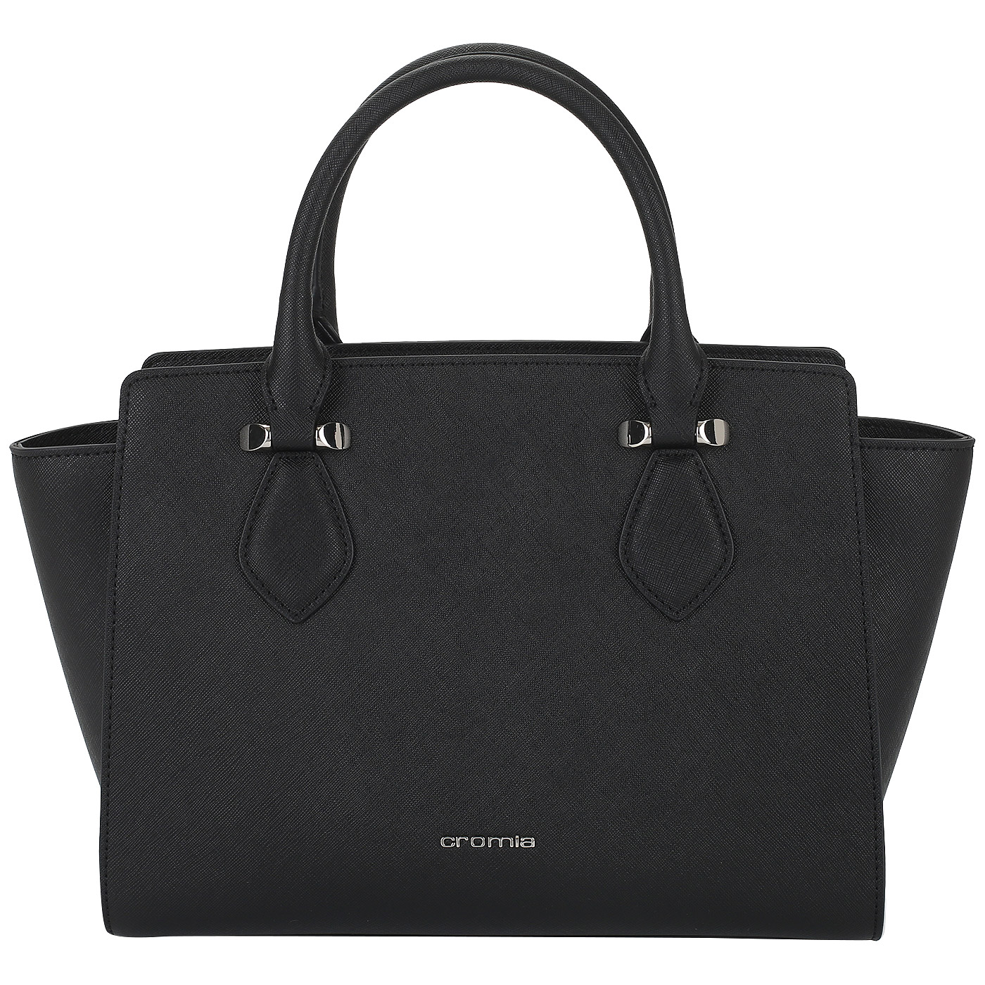 Cromia Сафьяновая сумка-трапеция