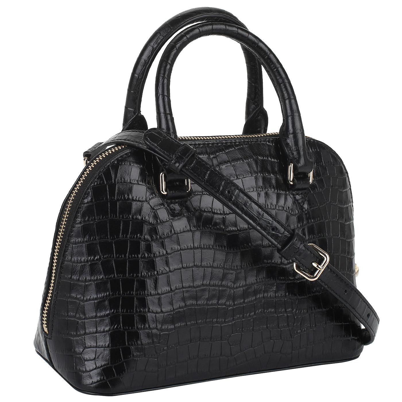 Сумка с отделкой под крокодила DKNY Bryant