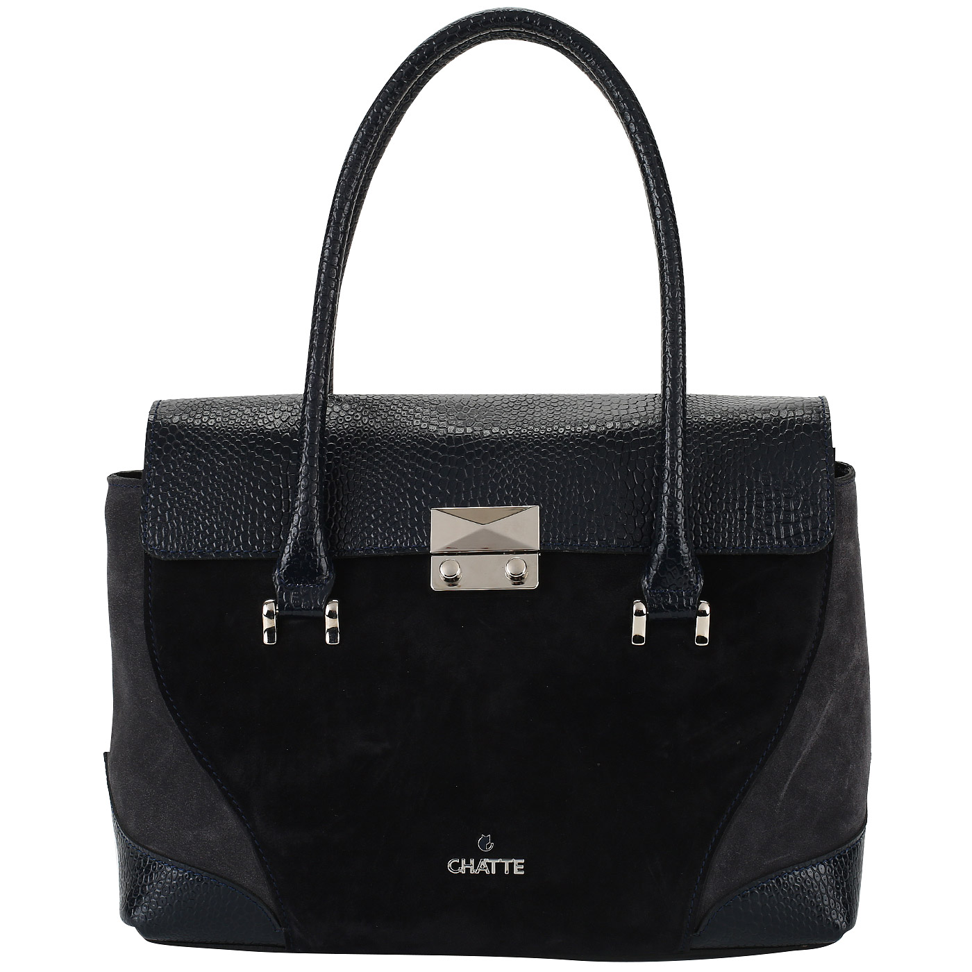 Chatte Кожаная сумка с тиснением