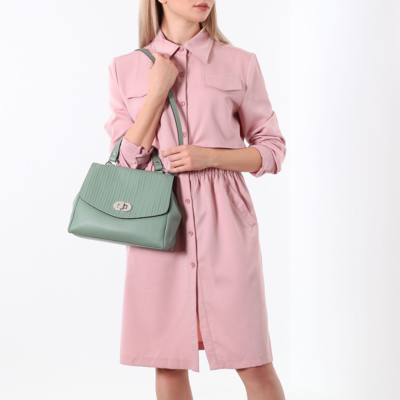 Сумка с тисненой кожей Ripani Venus