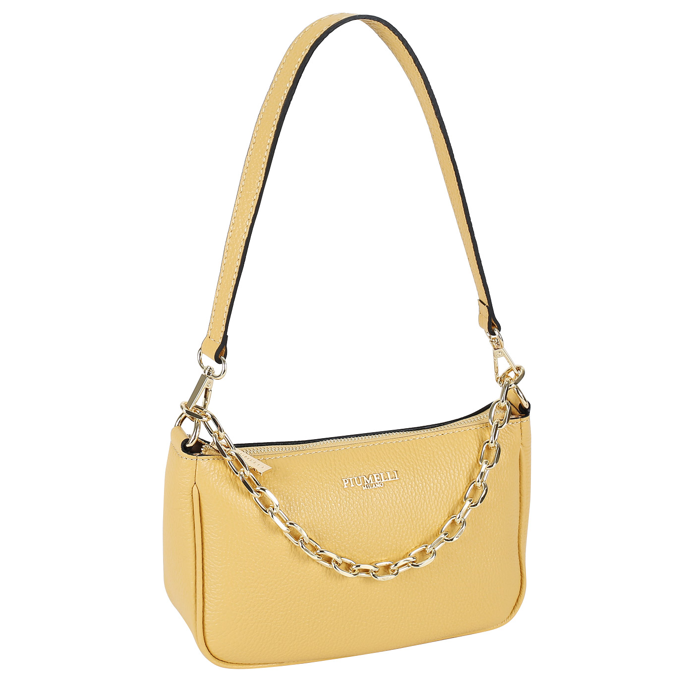Кожаная сумка с цепочкой Piumelli Nives