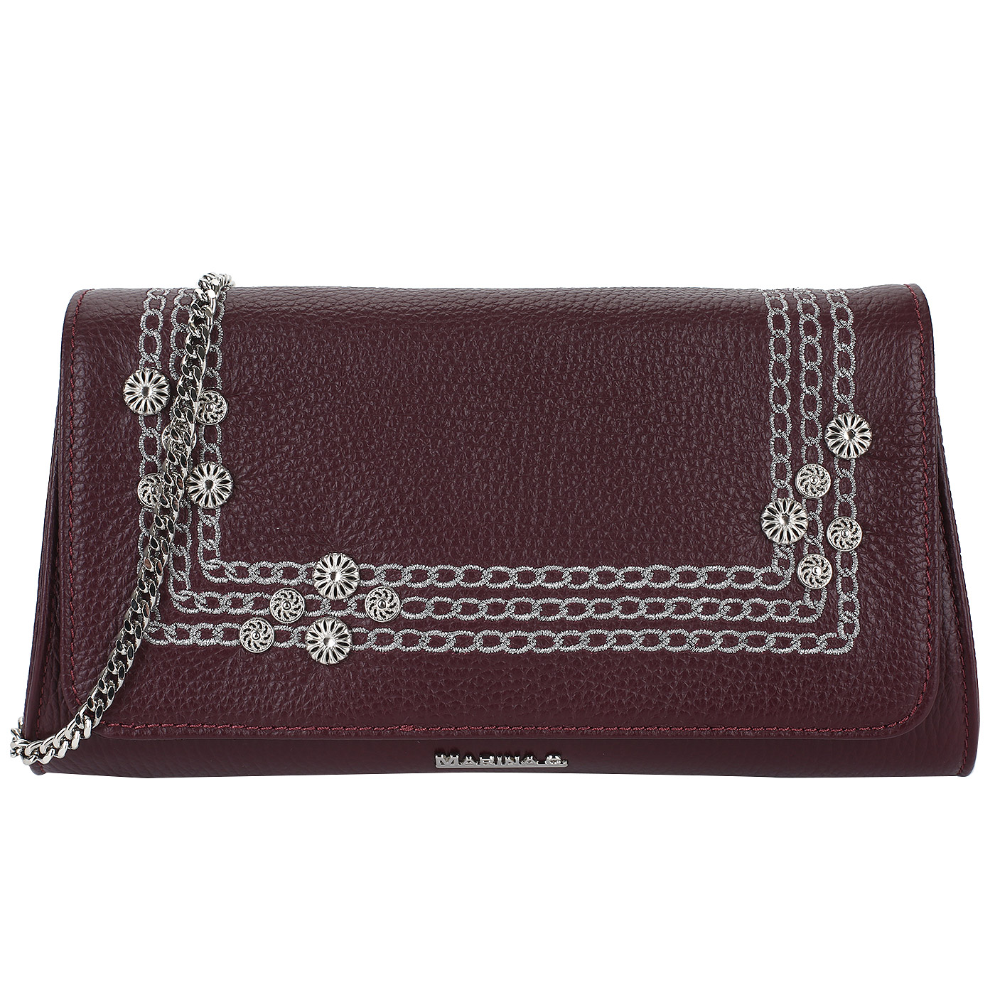 Marina Creazioni Сумочка через плечо с цепочкой