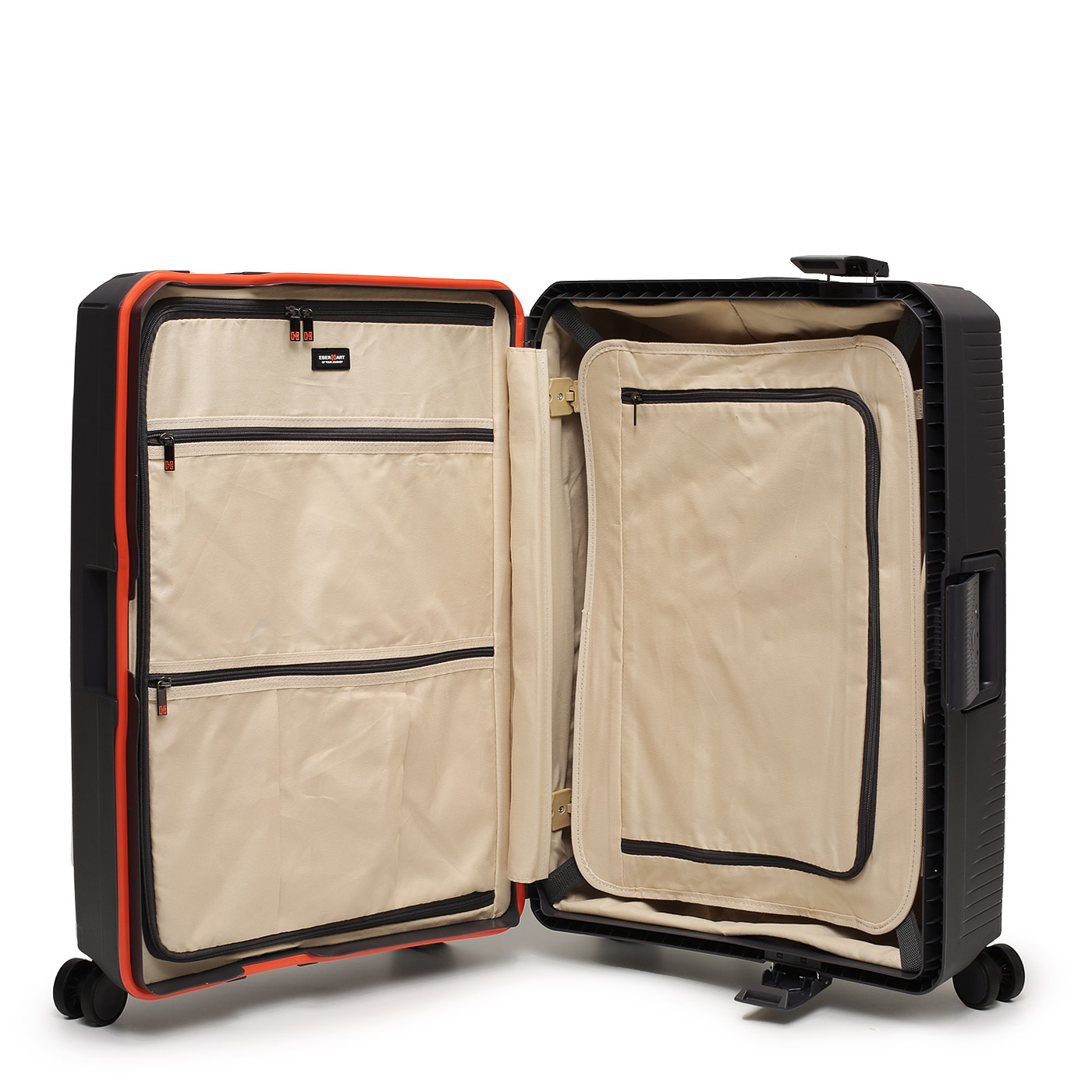 Чемодан средний M из полипропилена Eberhart Click