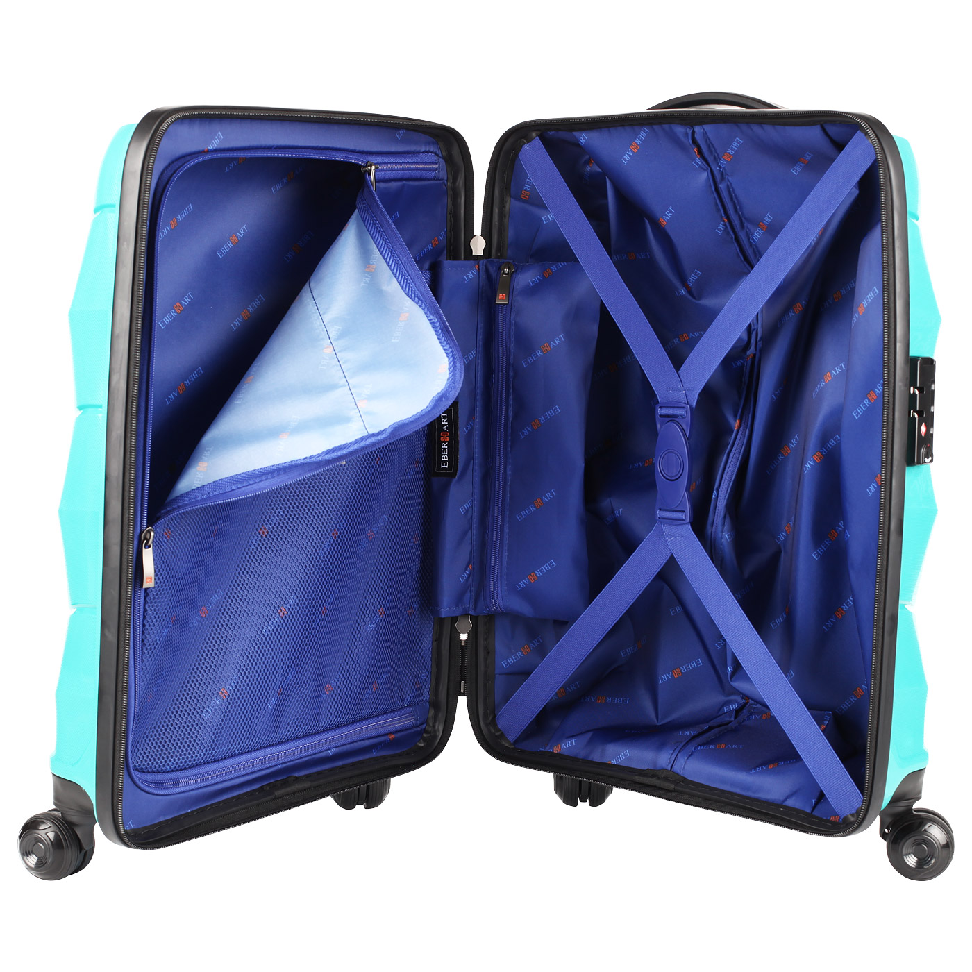 Чемодан для ручной клади из полипропилена Eberhart Mystique