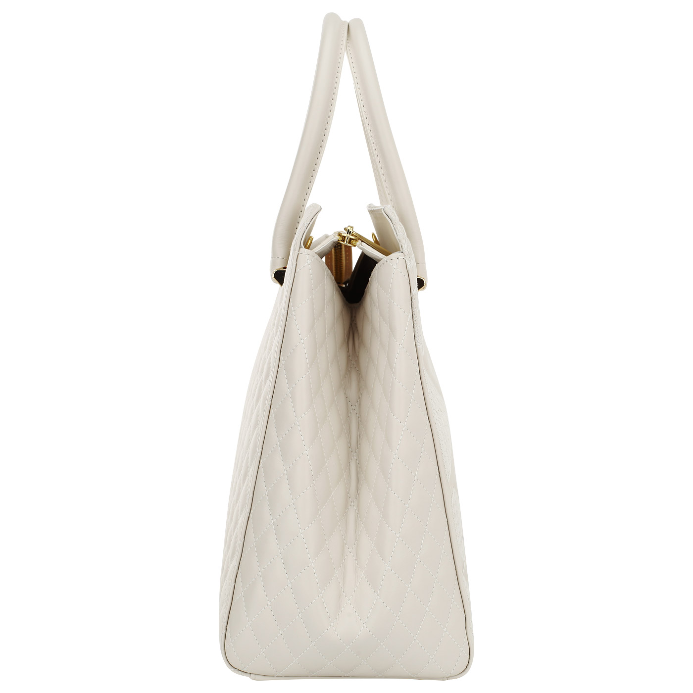 Стеганая кожаная сумка Valentino Orlandi Ginger