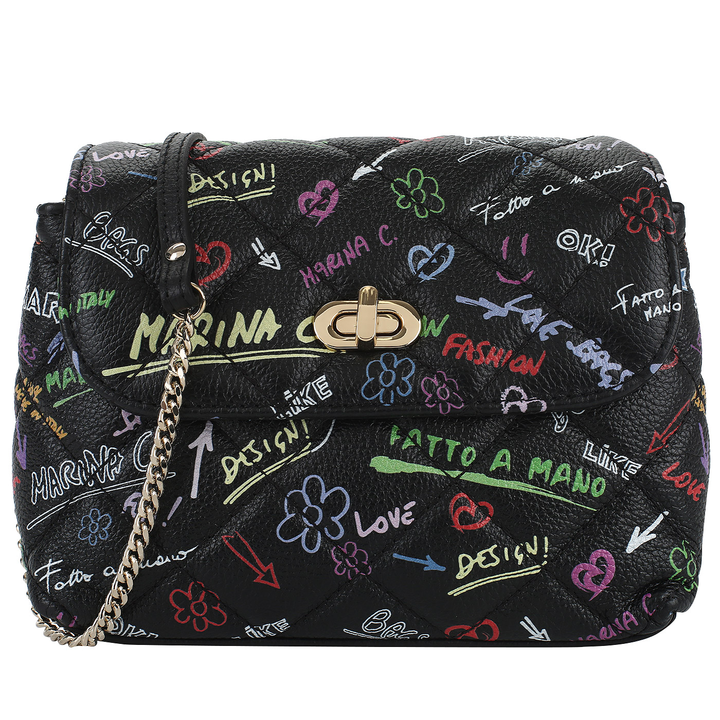 Marina Creazioni Стеганая сумочка