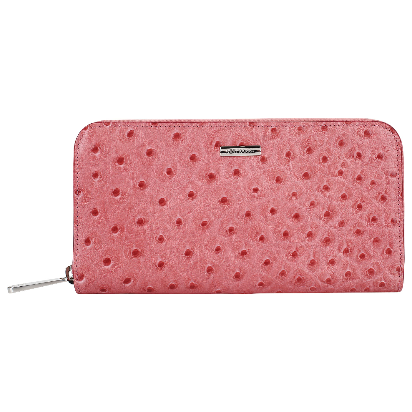 Neri Karra Кошелек с отделкой под кожу страуса