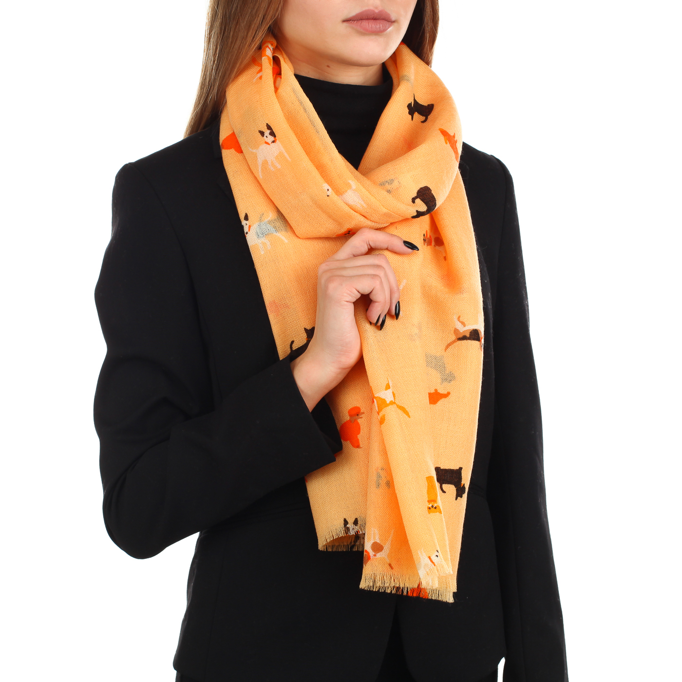 Палантин с принтом Dispacci 