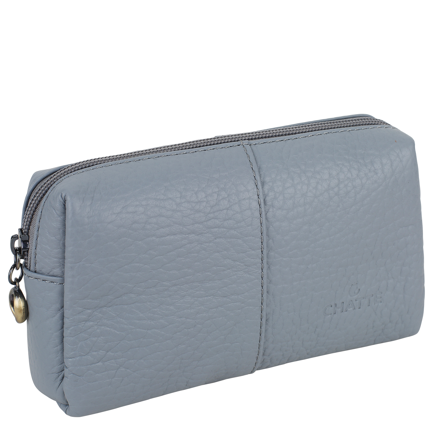 Косметичка из зернистой кожи Chatte Marseille