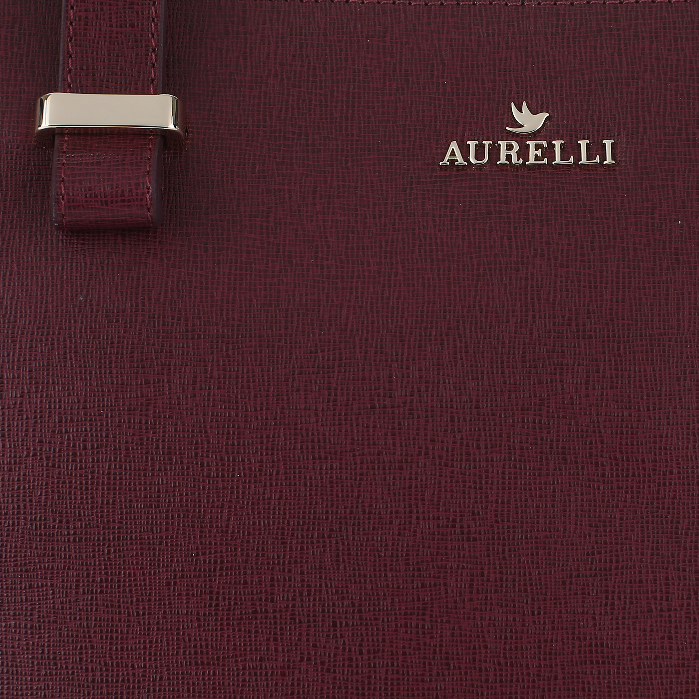 Сафьяновая сумка-тоут Aurelli 