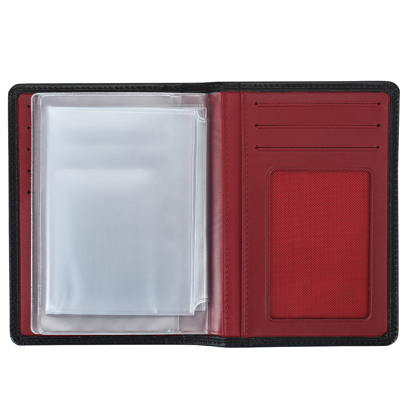 Обложка для автодокументов из гладкой кожи Neri Karra 