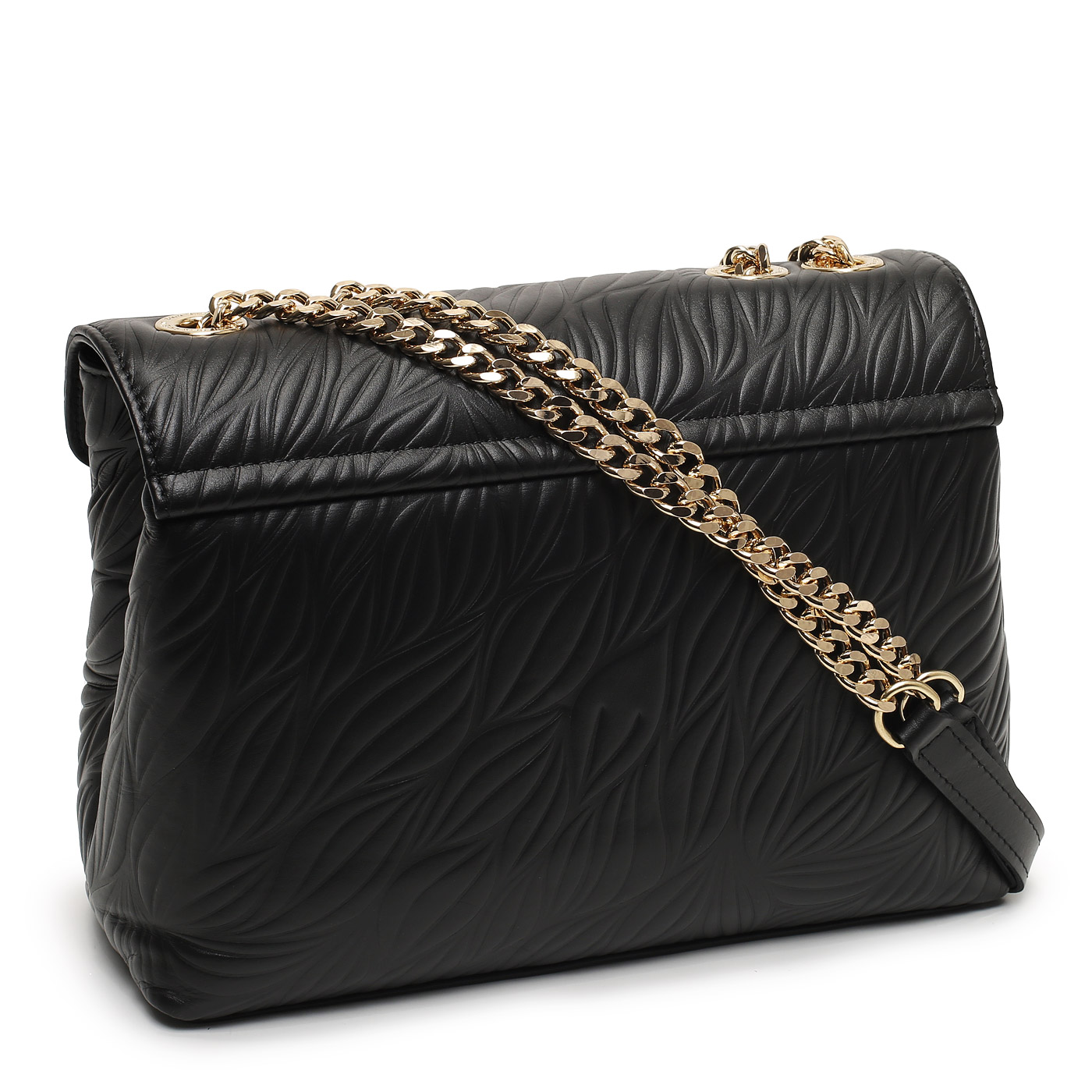 Кожаная сумка с цепочкой Sara Burglar Kate Leaf