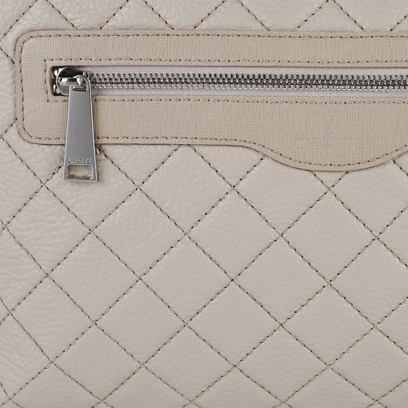 Кожаная сумка с длинными ручками Chatte 