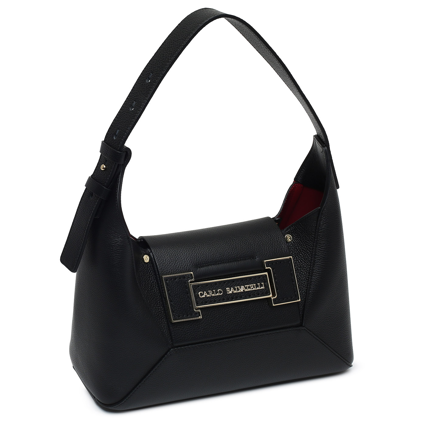 Кожаная сумка Carlo Salvatelli Marta gemma