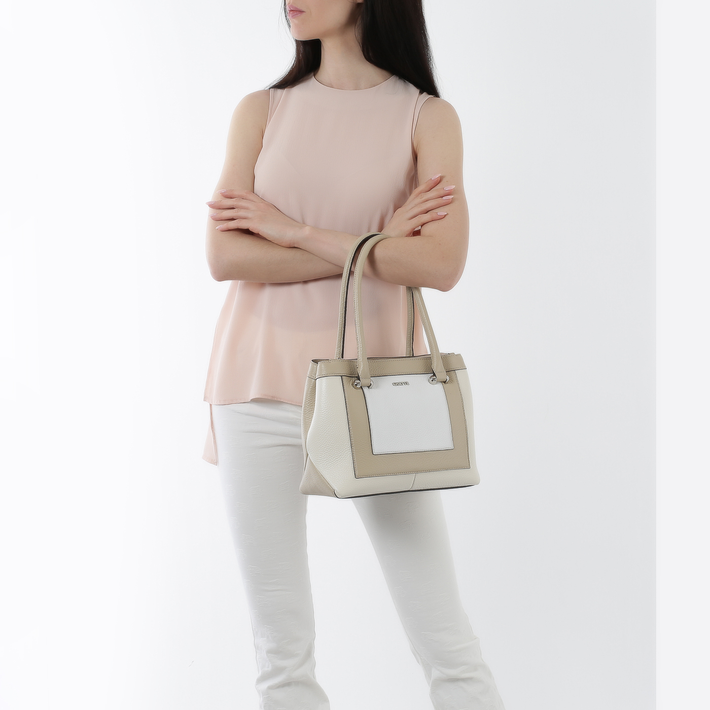 Кожаная сумка Chatte Dijon