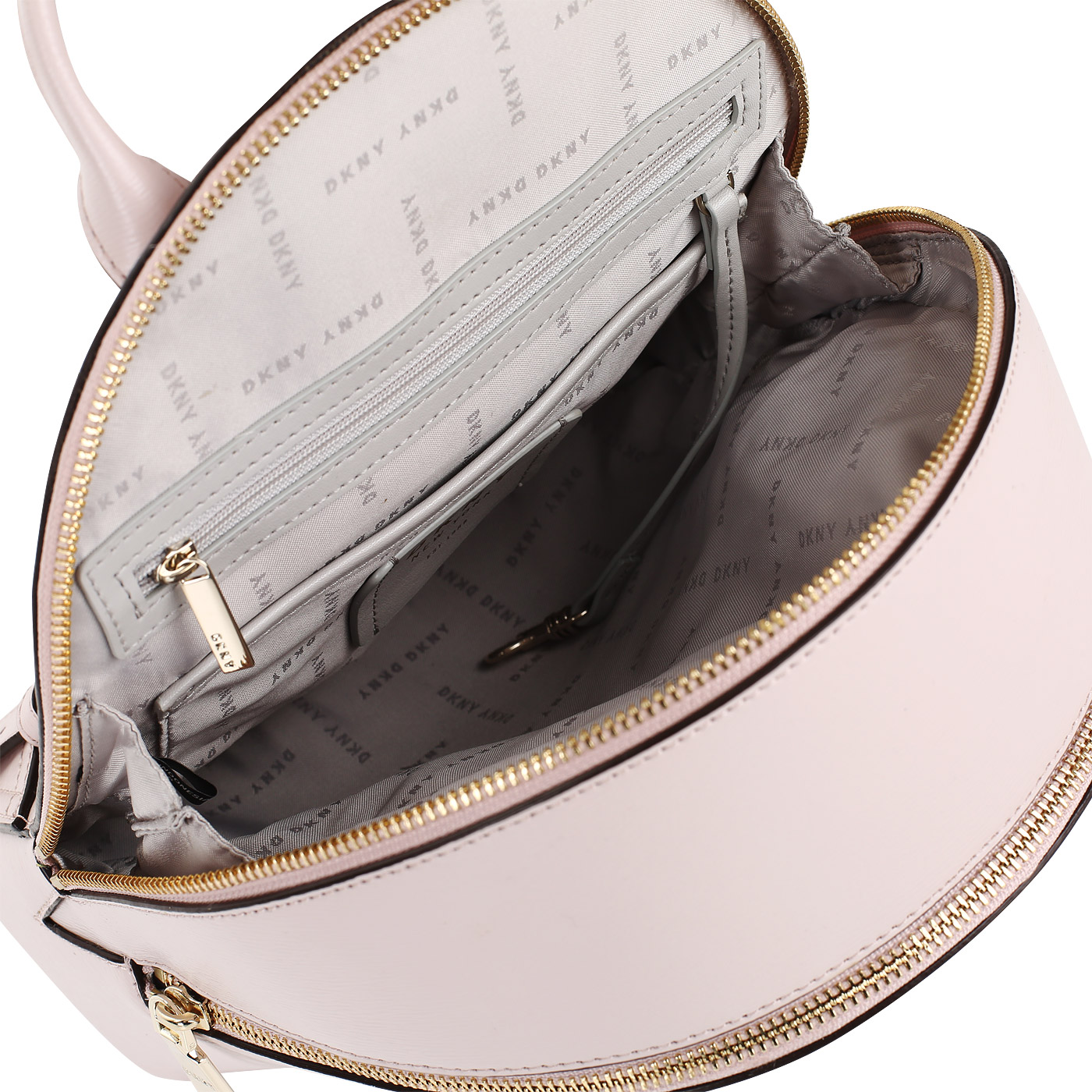 Тисненый кожаный рюкзак DKNY Bryant