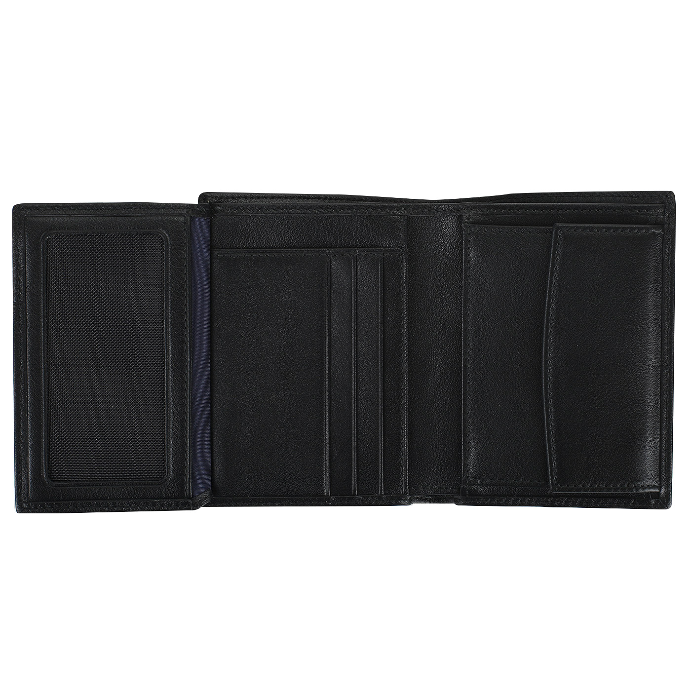 Складное портмоне из гладкой кожи Neri Karra 