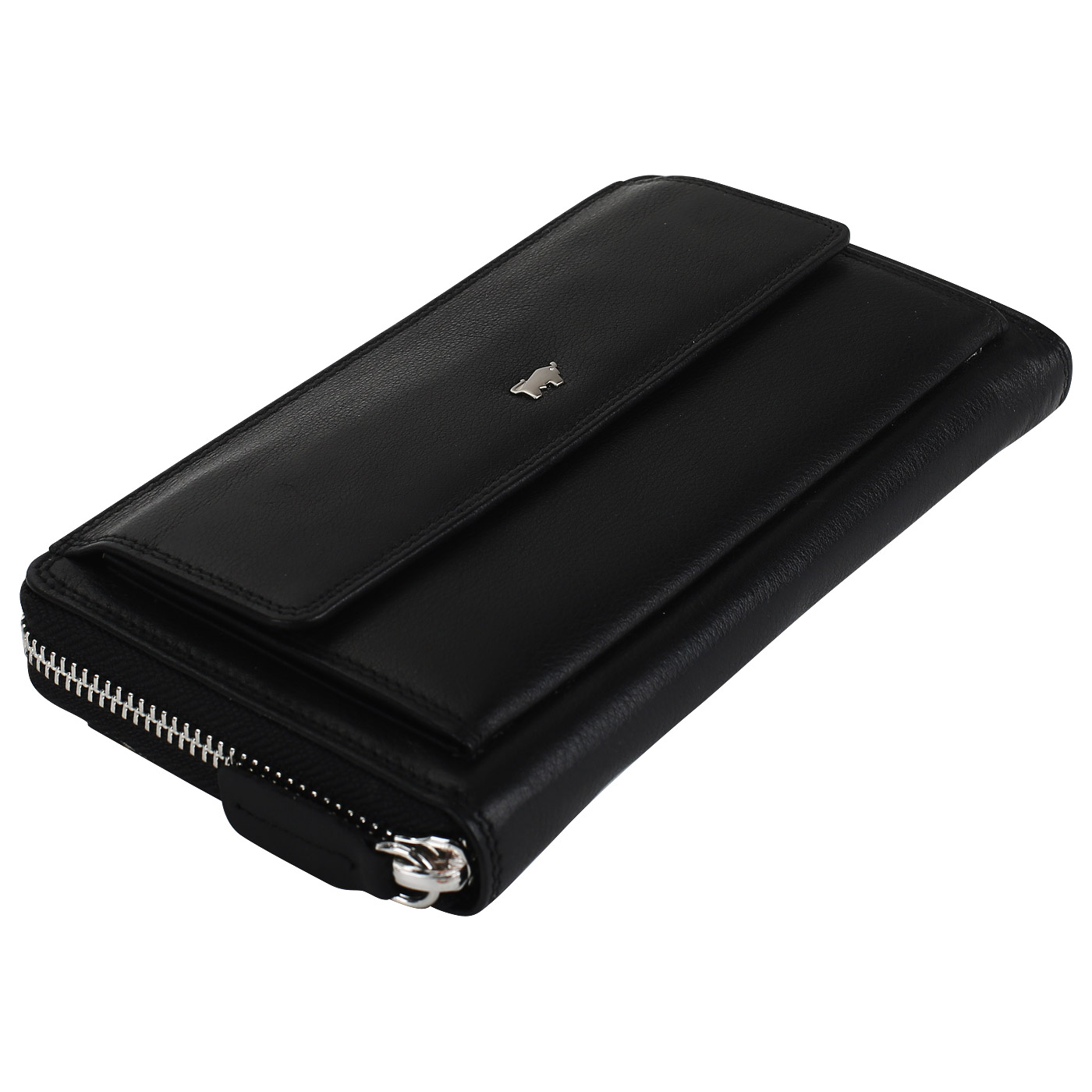 Портмоне из черной кожи Braun Buffel Golf 2.0