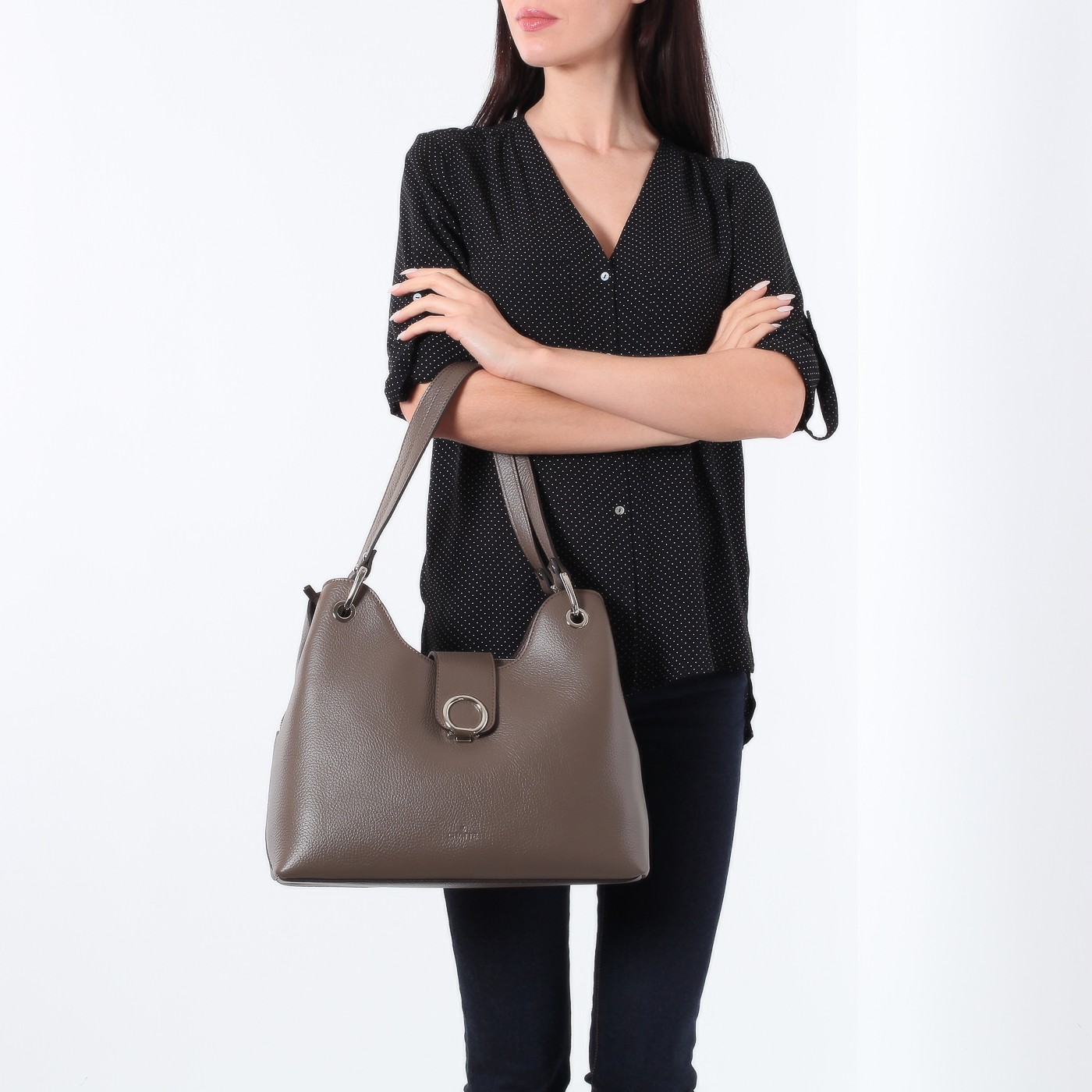 Сумка цвета олива Chatte 