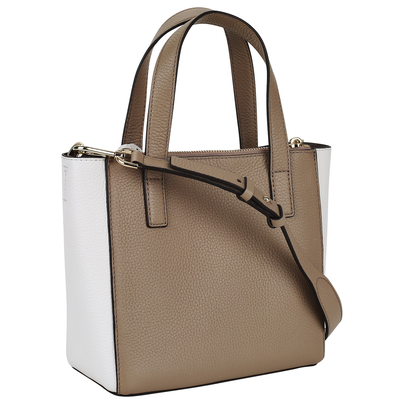 Сумка из зернистой кожи Michael Kors Gemma