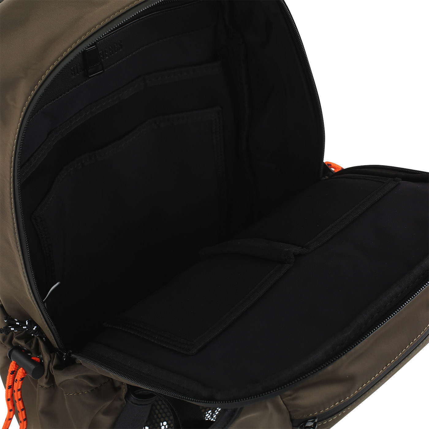 Рюкзак цвета хаки Bikkembergs Macro Logo