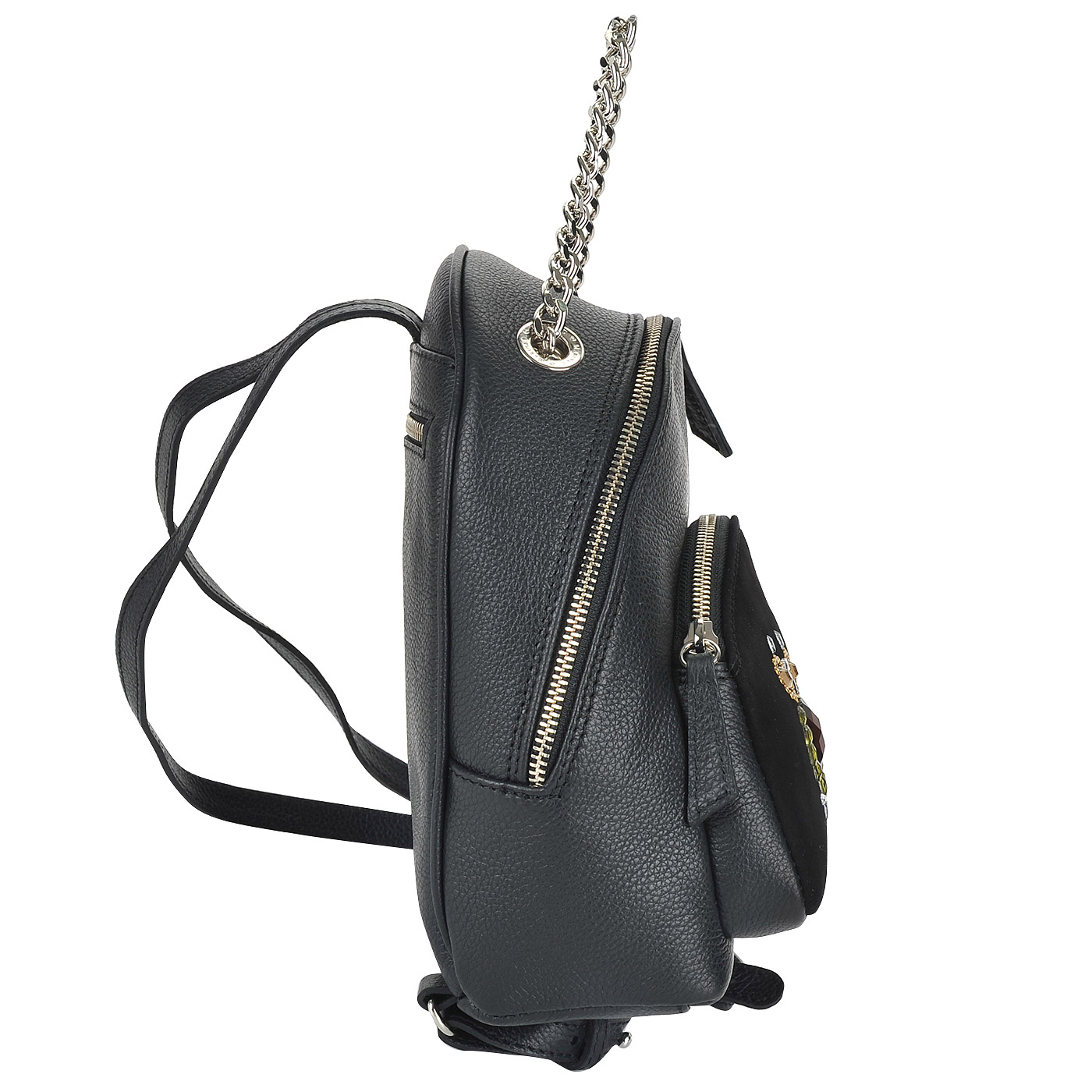 Женский рюкзак из кожи и замши Marina Creazioni 