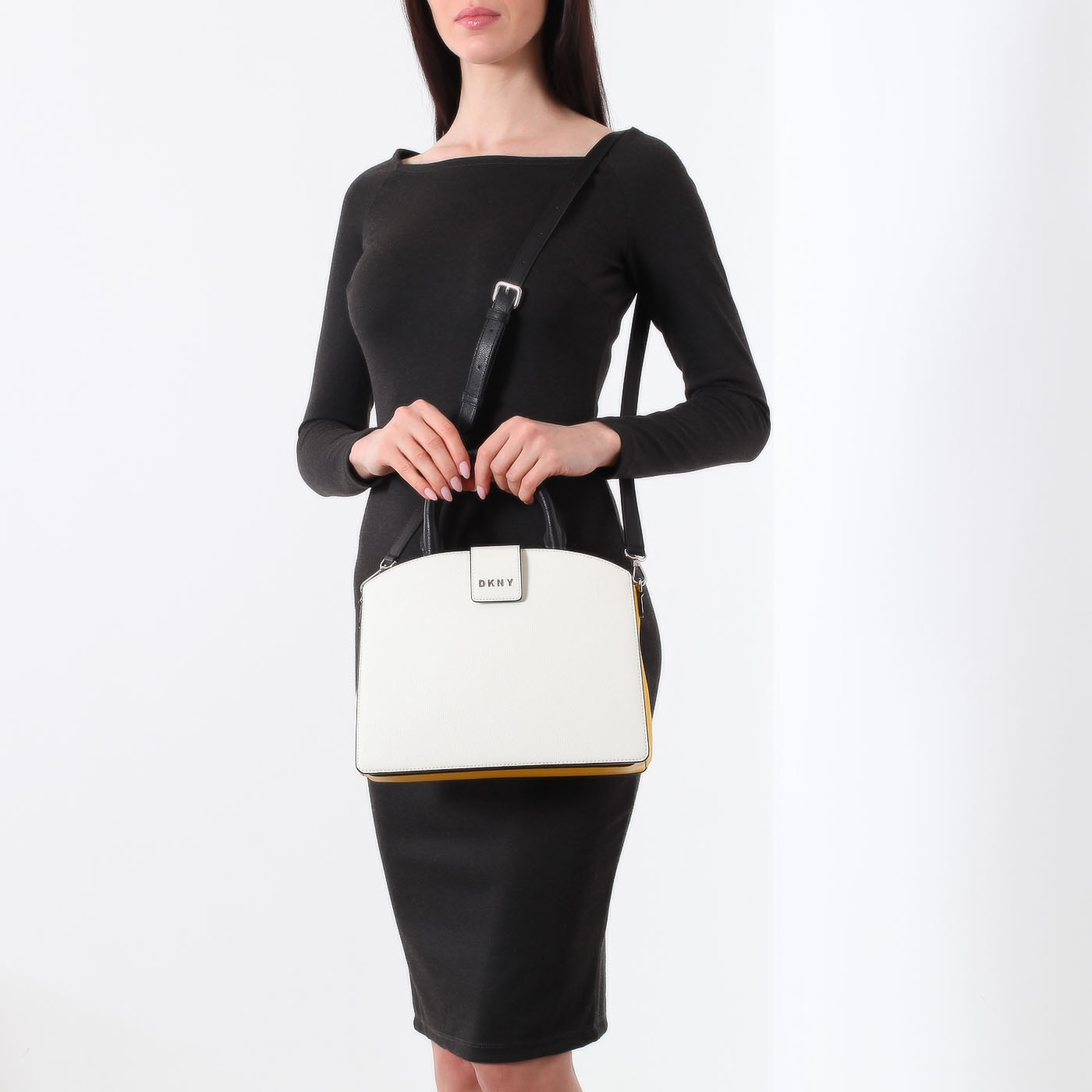 Сумка с тремя отделами DKNY Clara