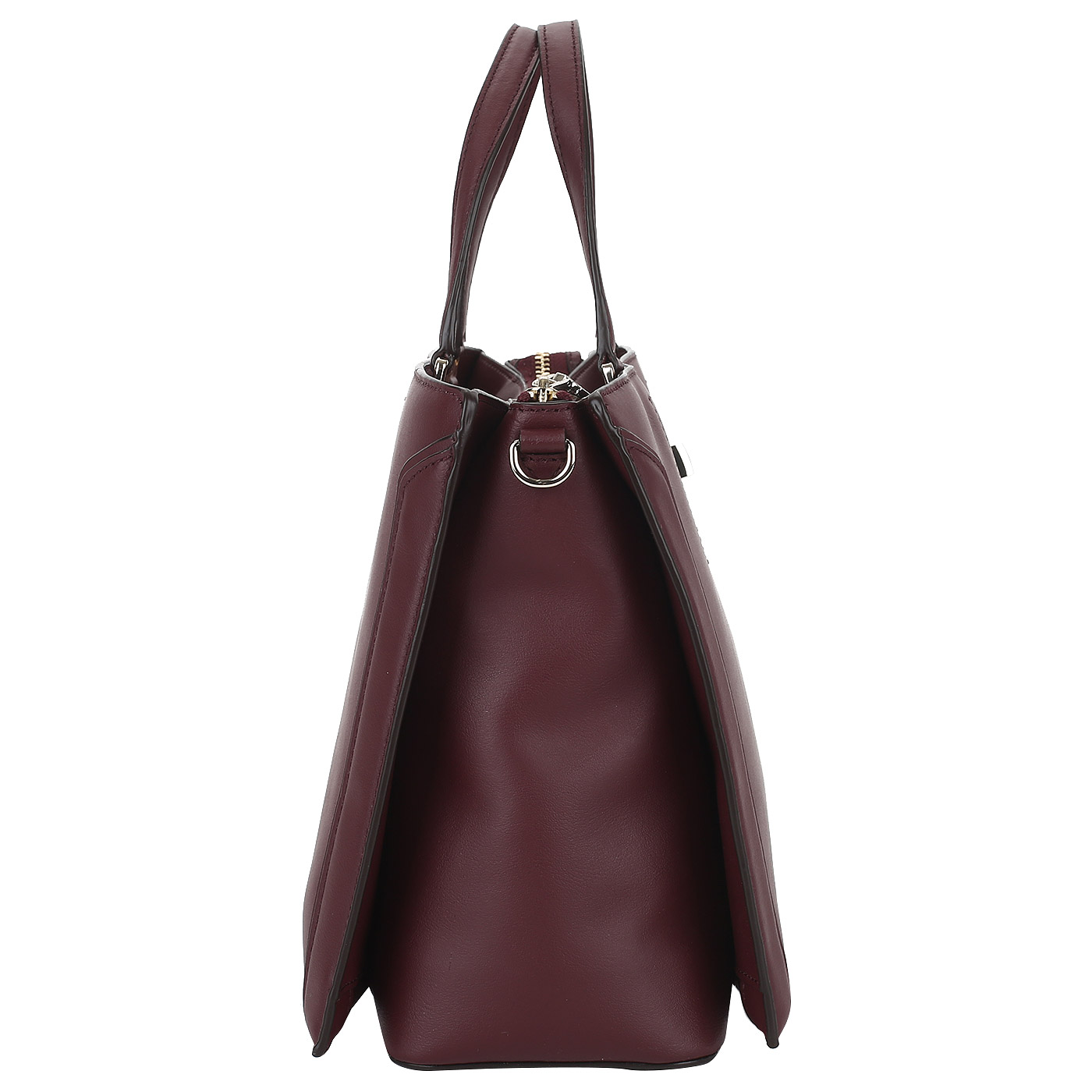 Кожаная сумка с тремя отделами DKNY Catherine