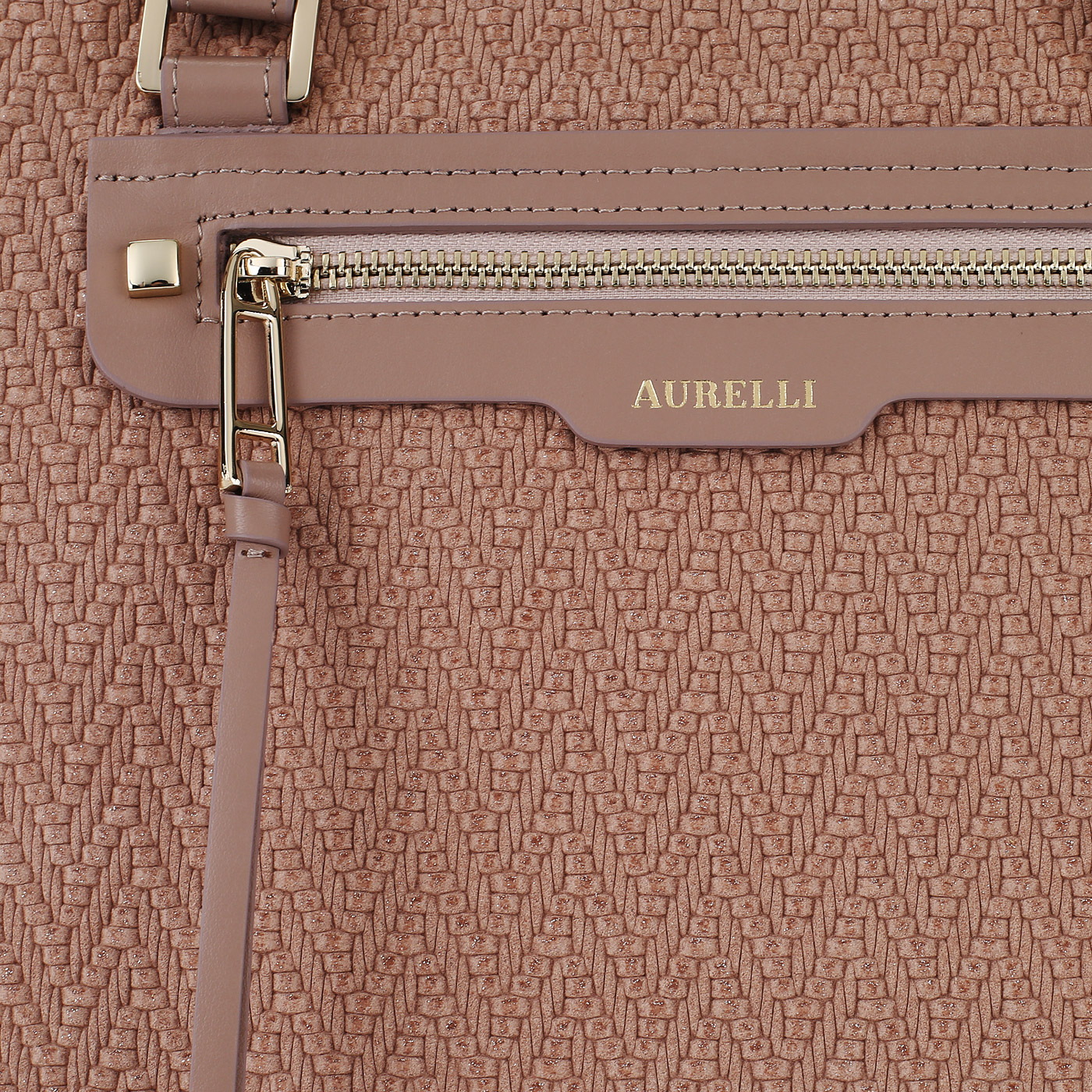 Сумка из кожи и замши Aurelli 