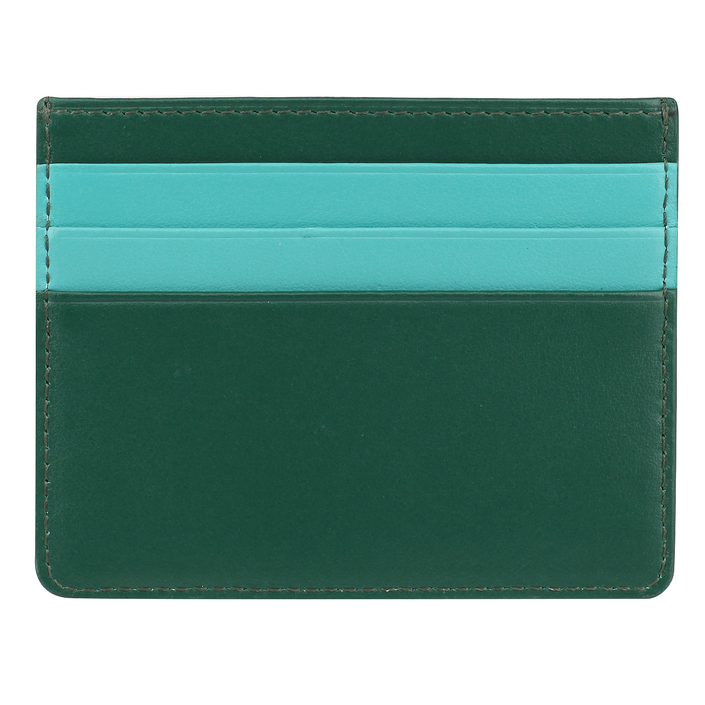 Визитница из разноцветной кожи Neri Karra 