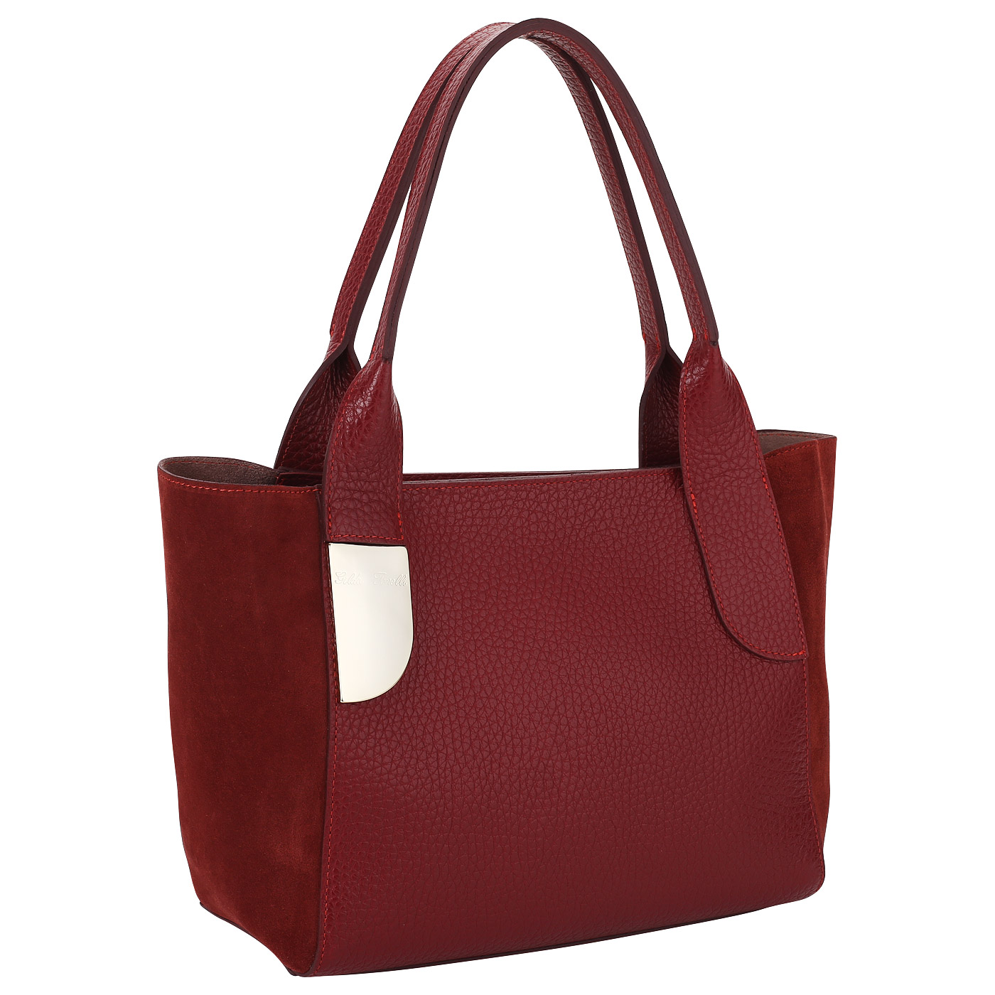 Комбинированная сумка на молнии Gilda Tonelli King Camoscio