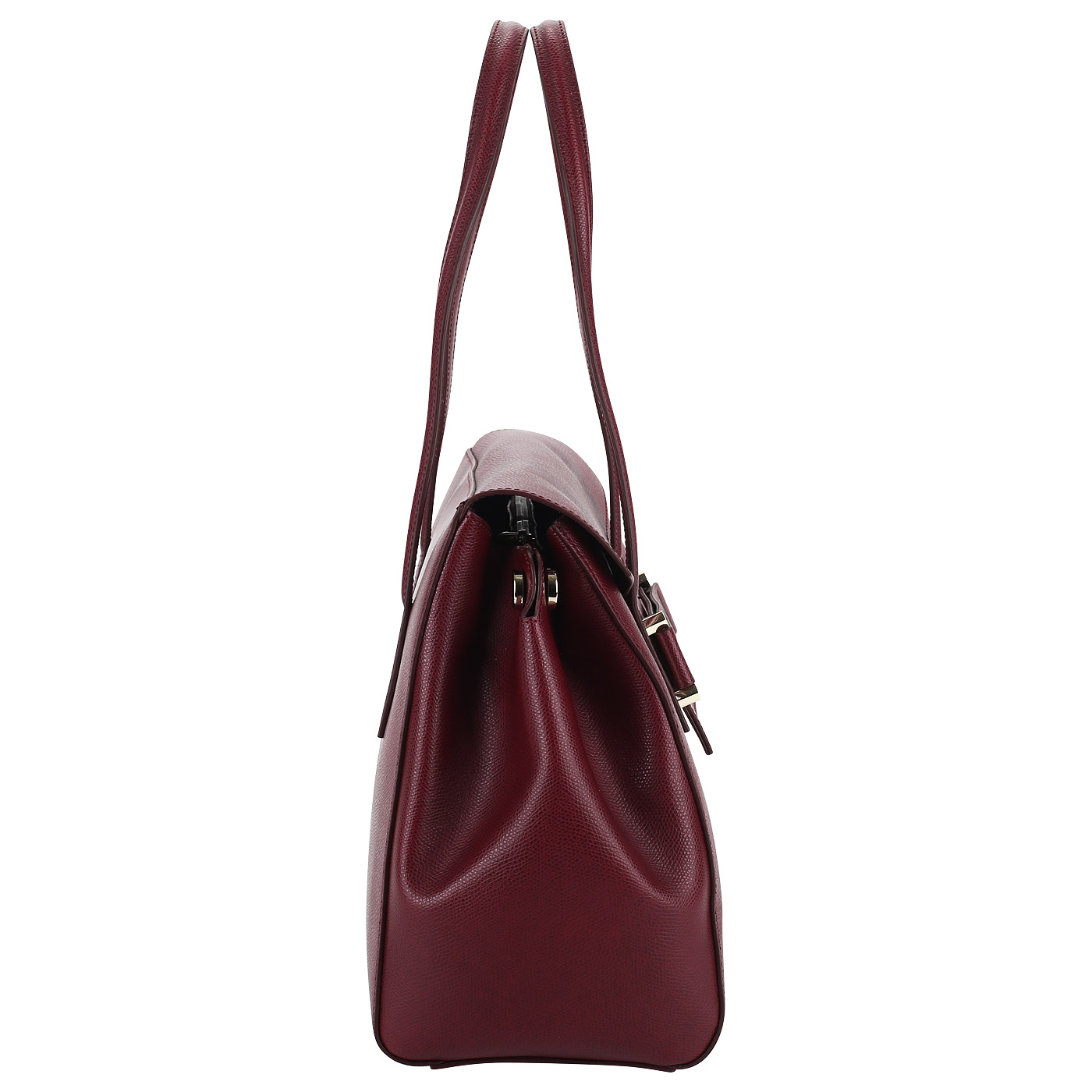 Сумка из тисненой натуральной кожи Carlo Salvatelli Lord