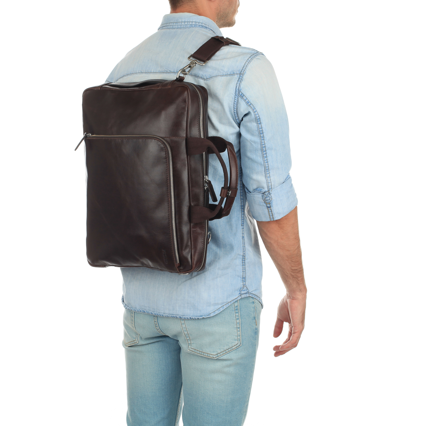 Кожаная мужская сумка-рюкзак Picard Buddy