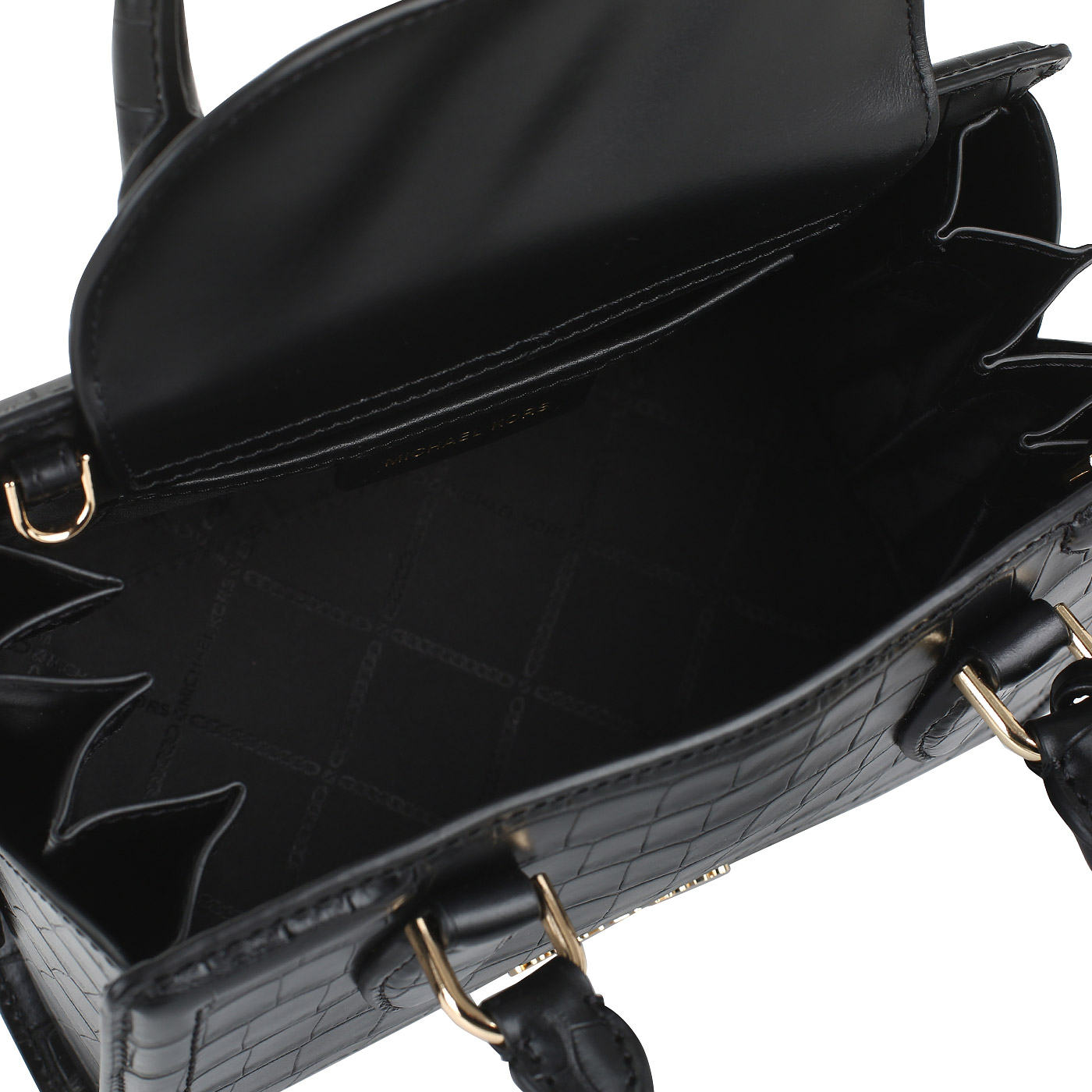 Сумка с отделкой под крокодиловую кожу Michael Kors Zoe