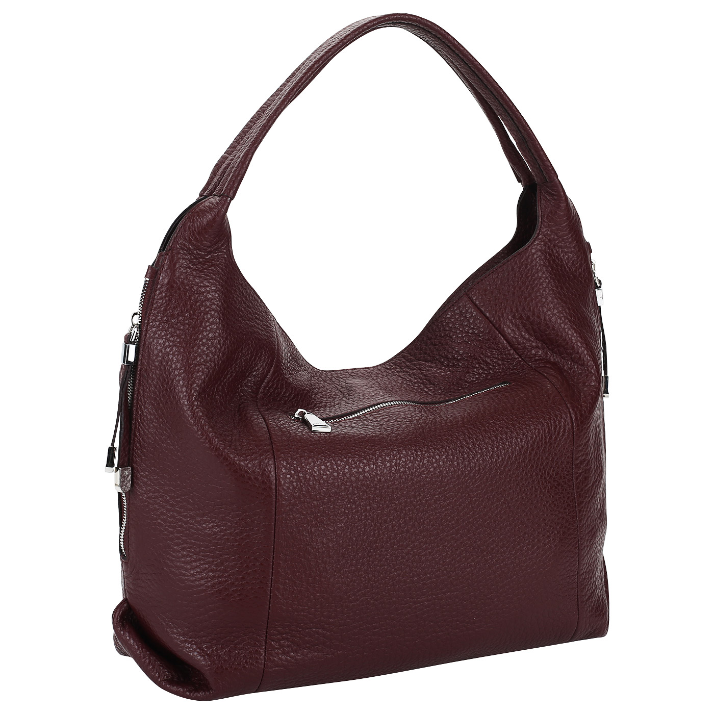 Вместительная кожаная сумка Chatte 