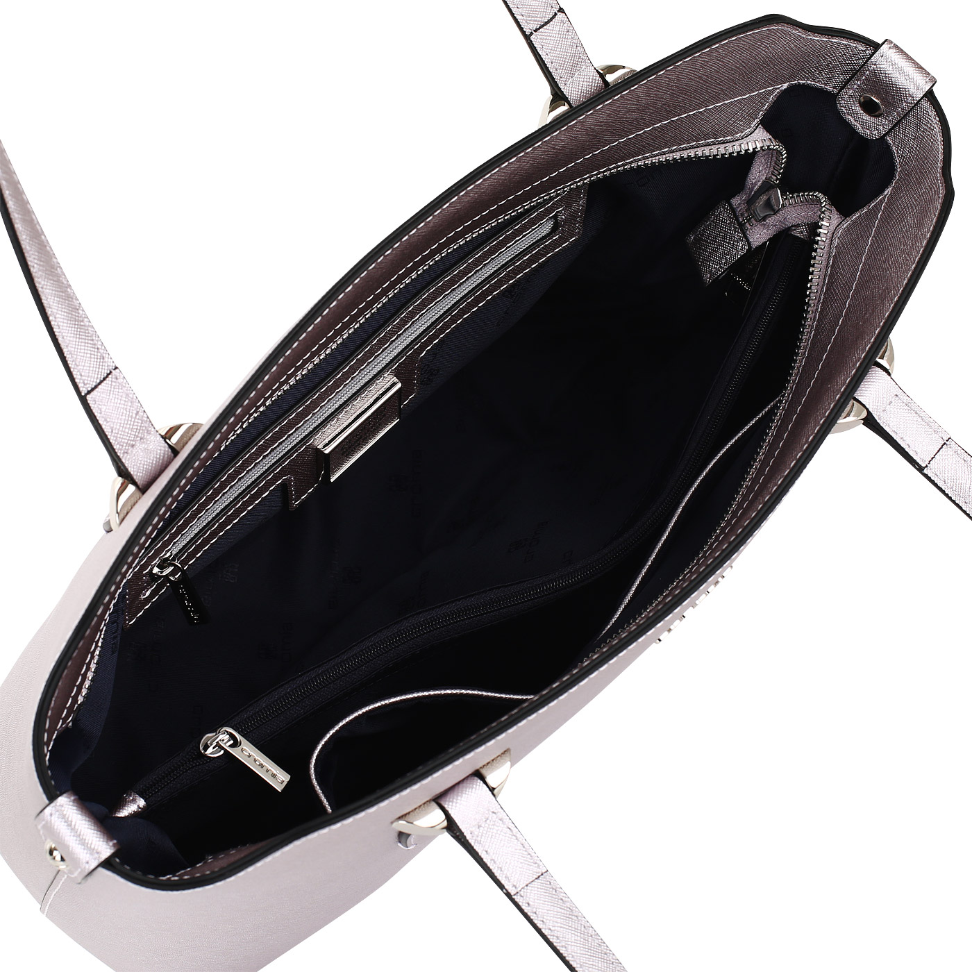 Классическая сумка из сафьяна Cromia Perla