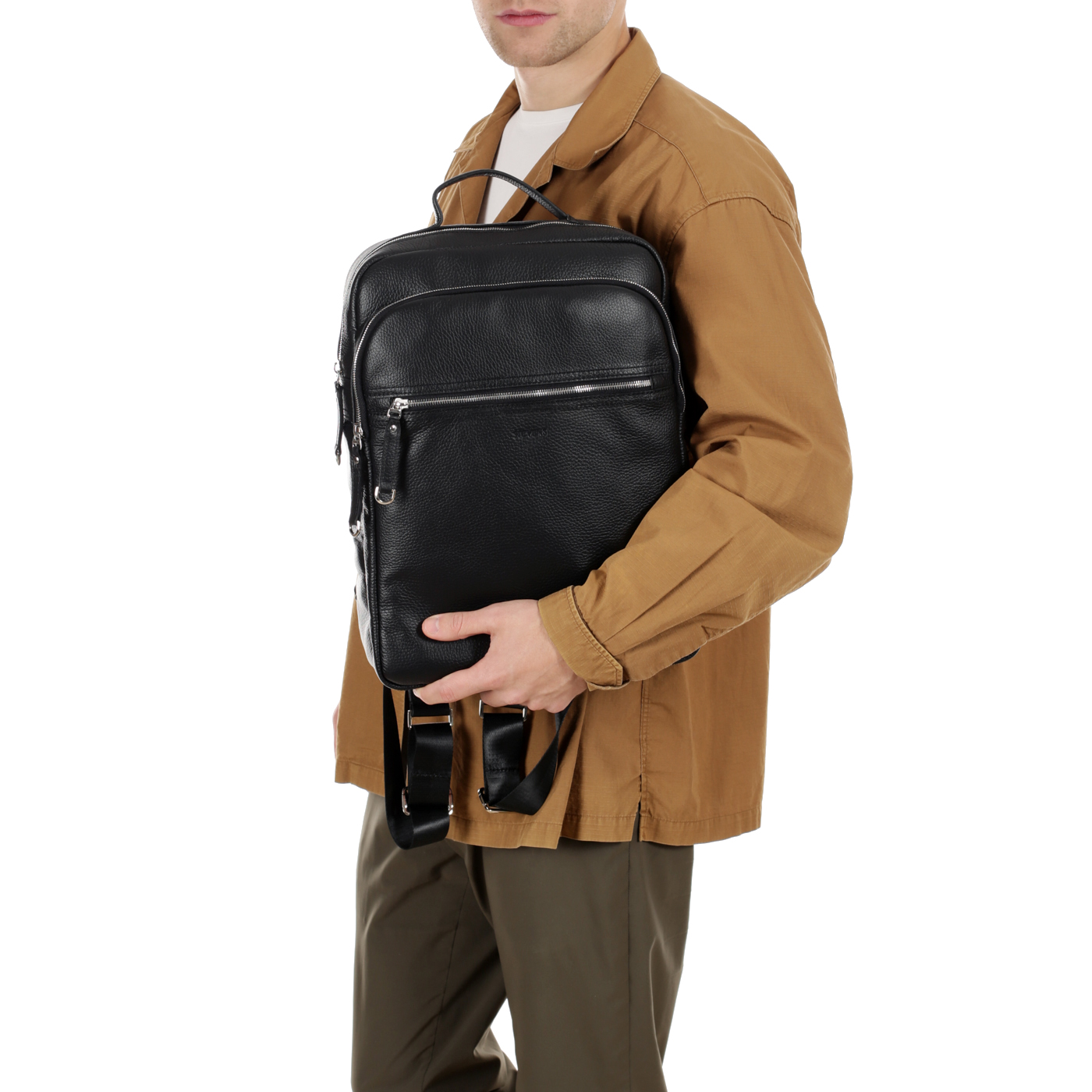 Кожаный рюкзак Stevens 