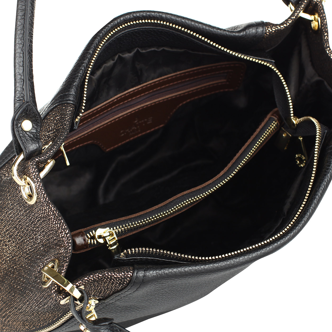 Женская сумка из комбинированной кожи Chatte 
