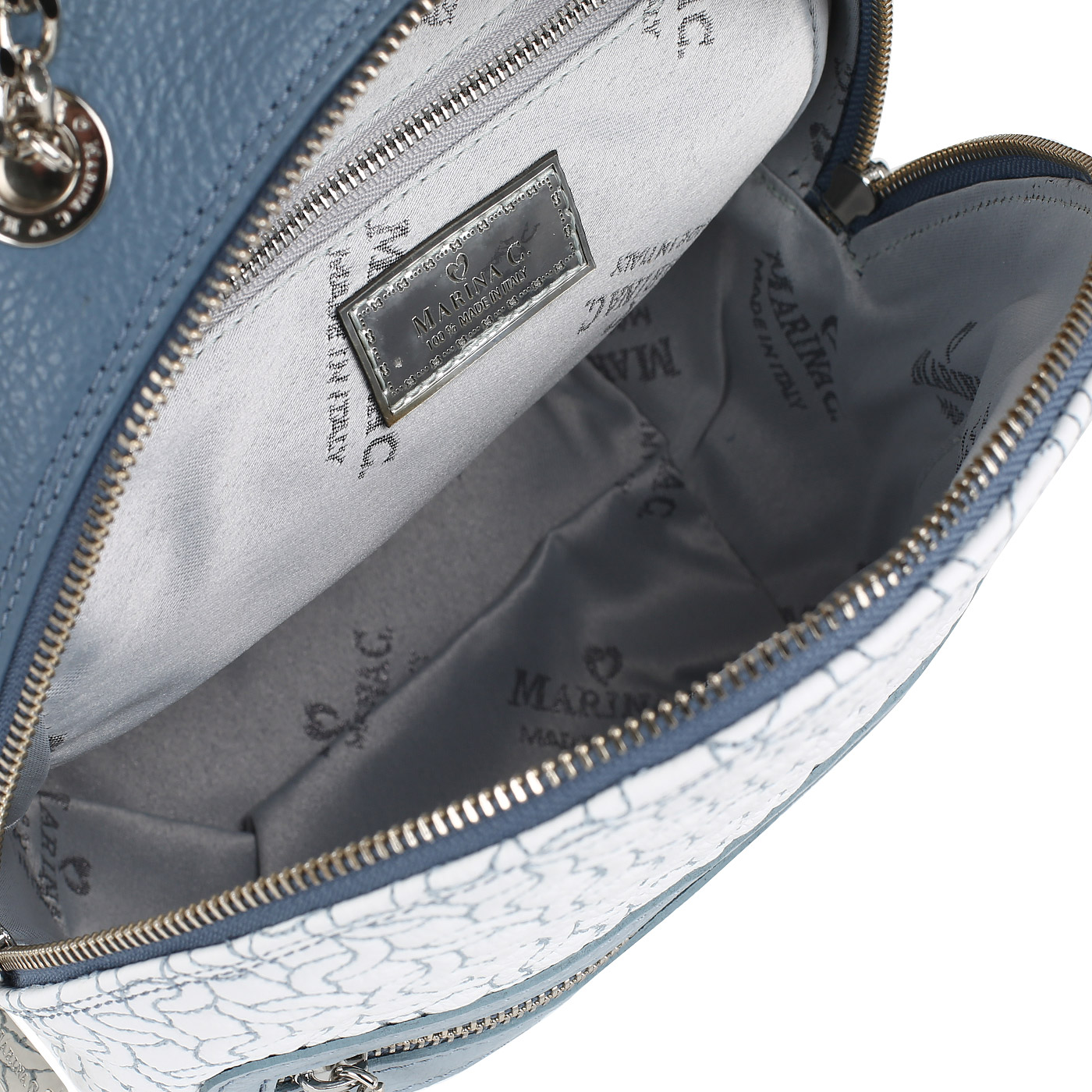 Рюкзак на двойной молнии Marina Creazioni 