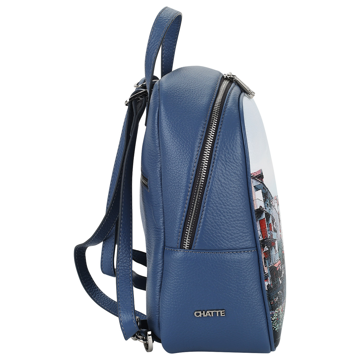 Рюкзак из мягкой кожи Chatte 