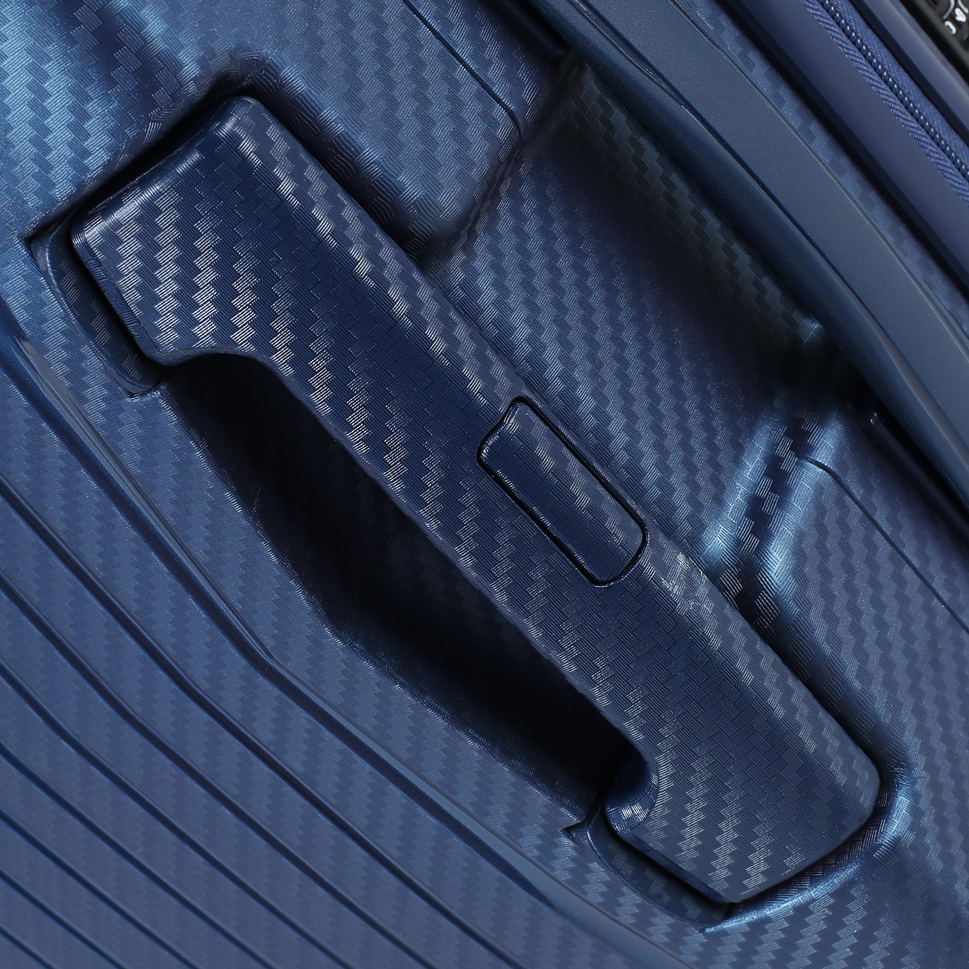 Чемодан средний M из полипропилена с кодовым замком Stevens Morocco