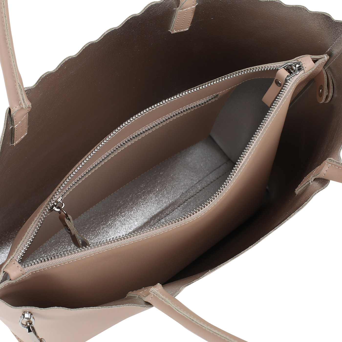 Кожаная сумка-тоут Aurelli 