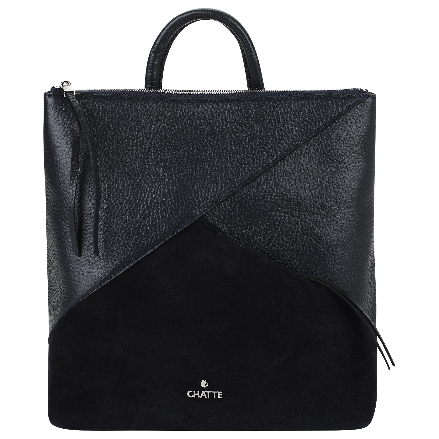 Chatte Городской рюкзак из кожи и замши