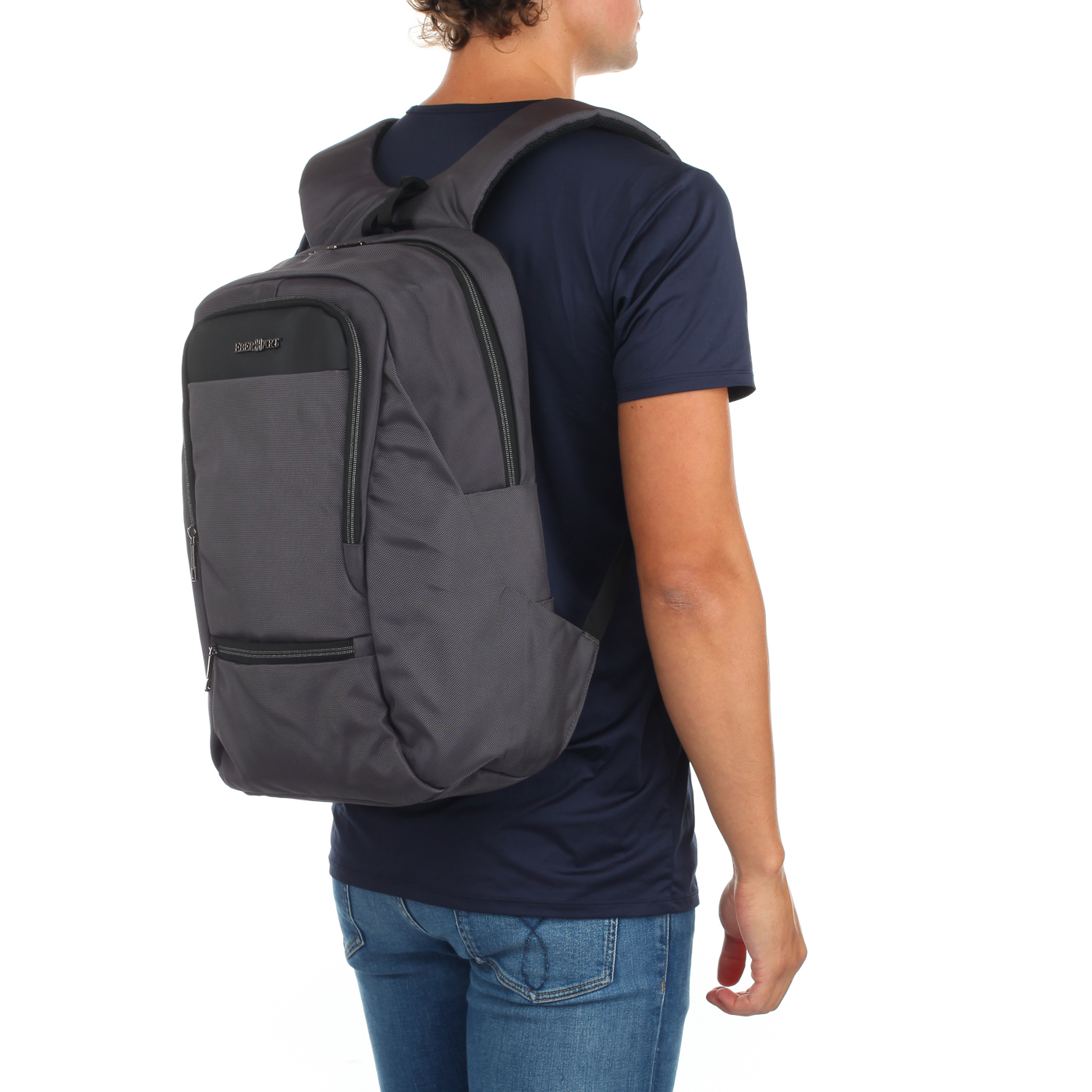 Серый рюкзак на молнии Eberhart Arcadia