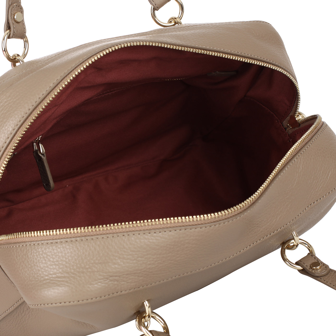 Сумка из мягкой кожи Coccinelle Alpha